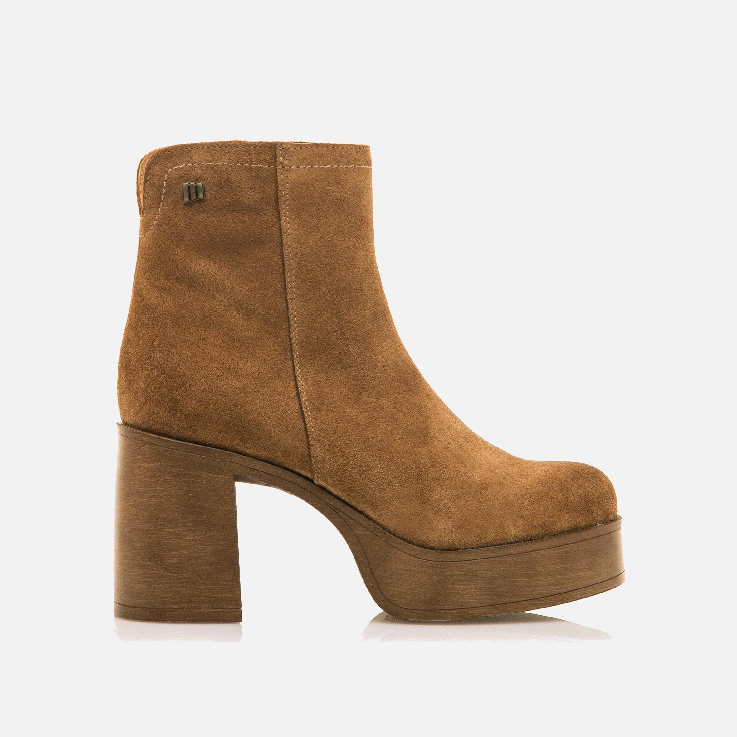 Buy SIXTIES brown 57393 HIGH HEELED ANKLE BOOTS Mtng for WOMAN